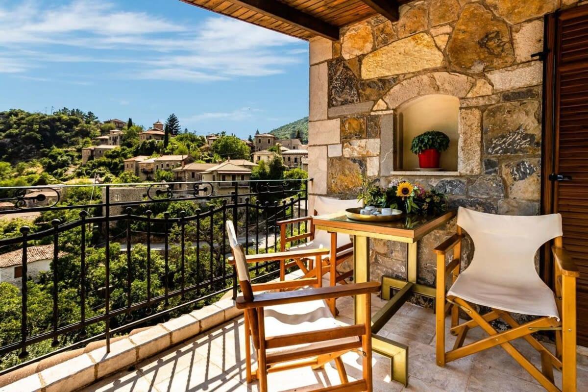 Stemnitsa Stone Residence - Comfy Mountain Getaway Exteriör bild