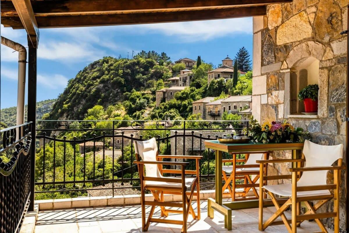 Stemnitsa Stone Residence - Comfy Mountain Getaway Exteriör bild