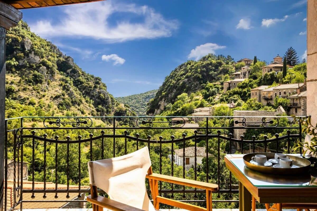 Stemnitsa Stone Residence - Comfy Mountain Getaway Exteriör bild